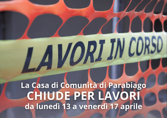 CHIUSURA CASA COMUNITA' PARABIAGO