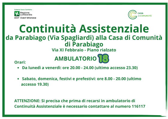 continuità assistenziale