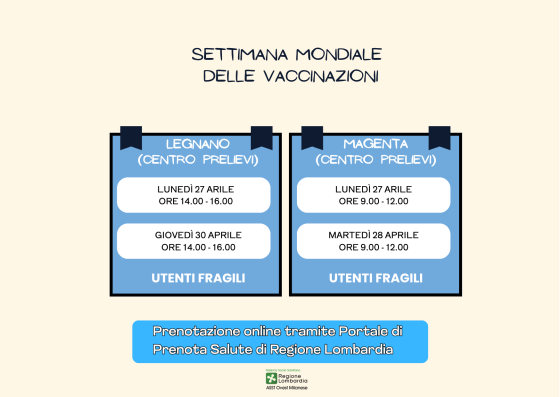 settimana vaccinazioni